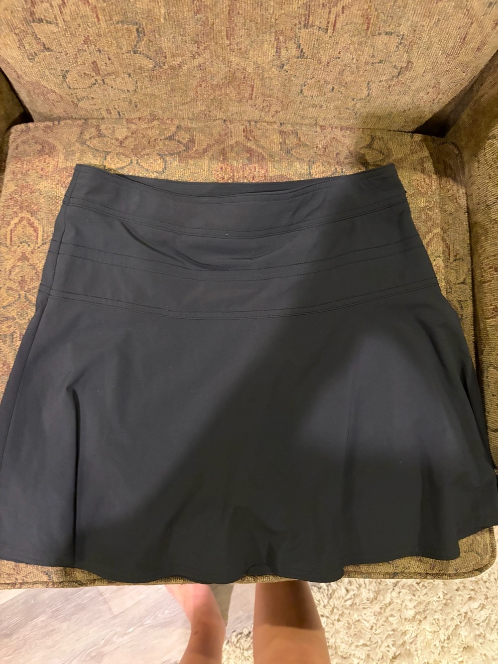 Athleta Black Performance Skirt